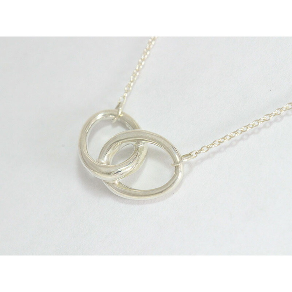 Tiffany Co Double Loop Necklace Silver Accessories